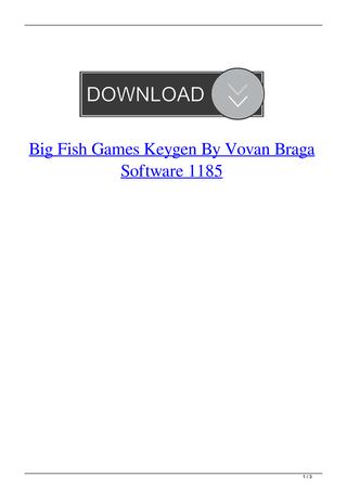 big fish games crack keygen 20